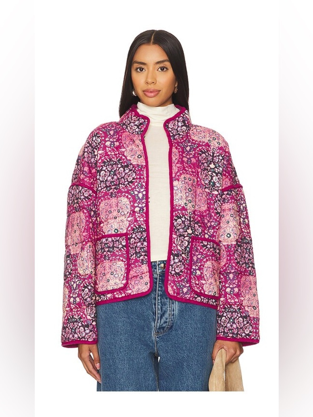 Free People Chloe Quilted Jacket